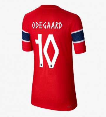 Norge Martin Odegaard #10 Replika Hemmatröja Damer VM 2026 Kortärmad